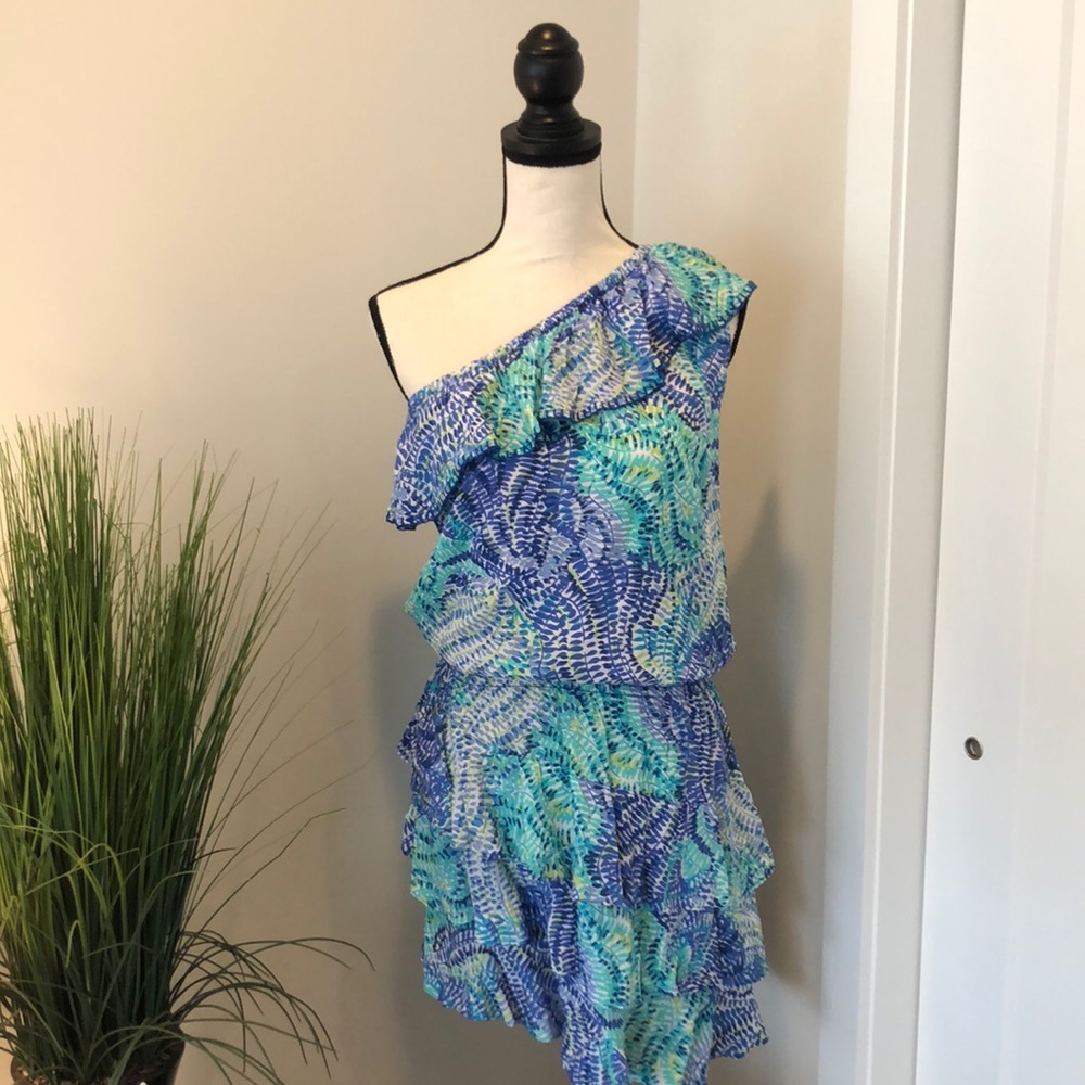 Lilly Pulitzer Peighton One Shoulder Dress